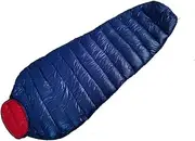 Sleeping Bags Outdoor White Duck Down Sleeping Bag Lightweight Adult Hiking Camping Warm Quilt with Cotton Wadding