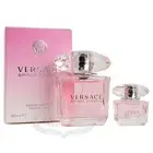 Versace Bright Crystal EDT Women Perfume Fragrance Oil 1.7oz + Mini Parfum Set