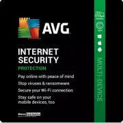 AVG INTERNET SECURITY 2025 - 10 Devices - 1 Years - Activation Code