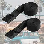 [xutong] 2 Heavy-Duty Strapping Straps, Sturdy Strapping Cargo Straps, Adjustable Cam Buckle Fastening Straps, Suitable for Mobile Equipment, Lawn Equipment, Trunk，Ship, Trailers, Trucks, Cars, Motorcycle etc