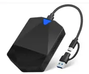 Wireless Apple Carplay Adapter, Converts Wired CarPlay Dongle to Wireless