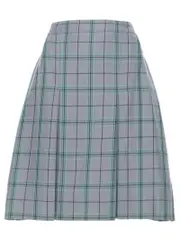 Snr Grey Tartan Skirt