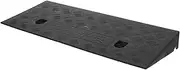 Healeved Driveway Car Ramp Heavy Duty Plastic Threshold Ramp Easy to Install Anti-Slip Pad Car Ramps for Trucks