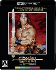 Conan the Destroyer [ULTRA HD BLU-RAY REGION: A USA] 4K Mastering, Standard Ed USA import