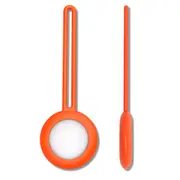 2 Pack Silicone Cases Compatible for Airtags Protective Cover for Air Tag Holder