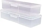 MUSISALY Organize Your Manicure Supplies 4pcs Nail Tools Storage Case Holder for Beads Pens