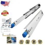 Premium 36" Steel Drawer Slides with Ball Bearing & Full Extension Functionality