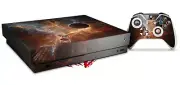Skin for XBOX One X Console Controller Kappa Space Decal