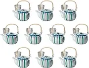 Set of 10, 3 Colors Tokusa U 6 Earthenware Pot, 0.5 x 4.5 inches (14 x 11.5 cm), 850cc | Arita Yaki Pot, Setomonohonpo
