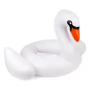 NEW SUNNYLIFE- SWAN KIDDY FLOAT INFLATABLE BEACH / POOL SWIM FLOAT 3 YRS PLUS