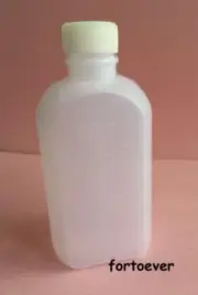 20pcs New 100ml flat-type liquid empty plastic bottle PE & Screw-on Caps