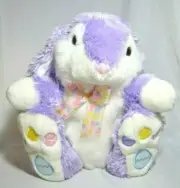 SUPER Plush PALS EASTER Spring BUNNY Purple Collect Toy 14" FLOPPY Ears BOW