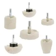 6PCS Buffing Wheel for Drill, Buffing Pad Polishing Wheel Kits, Wheel Shaped ...