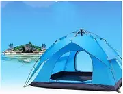 Tent Outdoor Unisex Outdoor Dome Tent Outdoor Automatic Pop up Beach Tent Camping Festival Family Tent 3 Person Hiking Camping Outdoor Tent, for UV Sun Protection - Includes Carry Travel