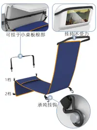 在飛比找樂天市場購物網優惠-旅行充氣枕 坐長途飛機睡覺神器座椅隔臟套汽車旅行充氣腳墊腿凳