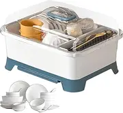 Dish Drying Rack - Kitchen Drying Rack, Cutlery Drainer Rack, Organizer Rack | Breastfeeding Bottle Holder, Bottle Drying Storage Box, O Holder