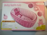 Swimbobo Baby Bath Tub, soft bottom, anti slip design, storage bag NEW