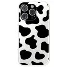 Designer Case For Apple iPhone (16,15,14,13,12,11,X,8,7),Cow Pattern Print