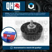 Aux Belt Idler Pulley fits FIAT PALIO 178 1.0 02 to 03 Guide Deflection QH New