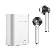 D012 Tws Bluetooth Earphone Stereo Wireless Headphones Running Sport Bass Headset With Mic For Iphone Xiaomi Huawei Black
