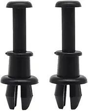 Rear Parcel Shelf String, for Q2 2018 2019 2020 2021 2022 Rear Trunk Parcel Shelf String Clips Holder Pivot Cord Hanger Z5867769 5E5863634 6V6863634 3T5867769(1 Kit) trunk parcel hook replacem