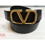 【MARK美鋪】VALENTINO 范倫鐵諾 VLTN 4CM寬 皮帶