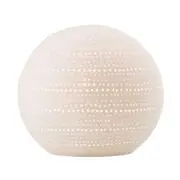 Mercator Winnie Large White Porcelain Perforated Table Lamp