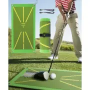 New Golf Training Mat for Swing Detection Practice Aid Home Golf Hitting Mat