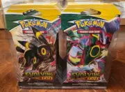NEW Pokemon Sword & Shield Evolving Skies Custom 36 Pack Sleeved Booster Display
