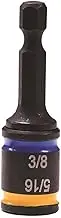 Malco 5/16 & 3/8 x 2" Dual Sided Hex Driver~ Cleanable, Reversible, Magnetic. Easy to Clean- MSHC1
