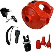 Rechargeable Electric Air Pump for Boats and Inflatable Accessories Multi Purpose Inflator for Rafts Air Mattresses and Pools Portable Lithium Battery Pump with Safety