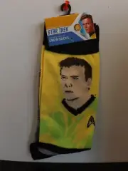 Star Trek socks featuring Captain Kirk 71321