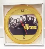 The Sopranos Gold 7" Novelty Wall/Desk Clock New.