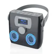CD Player Portable,Bluetooth Boombox CD Player with Speakers,Portable FM Radi...