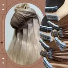 Traceless 100% Remy Hair Tape in Human Hair Extensions Skin Weft 20/40/60pcs