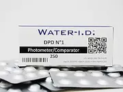 TEST ALL WATER - PoolLab DPD No.1 Tablets | Accurate Chlorine Testing | For Pools, Spas & Hot Tubs | Compatible with PoolLab Photometers | Essential for Water Management