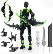 T13 Action Figure Titan 13 Action Figure Robot Action Figure3d Printed Action C