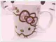 ♥小花花日本精品♥ Hello Kitty 咖啡杯 陶瓷杯 馬克杯 杯子 粉色側姿點點 11243106