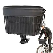 Dog Basket for Bike,Pet Biking Carrier Basket - Cat Carrier Cycling, Mountain Bike Pet Carrying Supplies for Dog Puppy