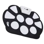 Roll Up Drum Kit 9 Pads Portable Electronic Drumsets Drums Practice Pad For ADS