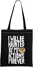 The Owl House Inspired Hooty Tote Bag I Will Be Haunted By My Actions Forever The Owl House Hooty Fan Gift