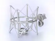 3U Audio SM-1 Spider Shock Mount For CM1 Large Diaphragm Condenser Microphone