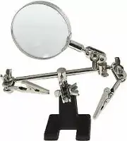 DUAL HELPING HAND W/ MAGNIFIER