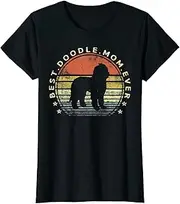 [VidiAmazing] Womens Best Doodle Mom Ever Labradoodle Goldendoodle Dog Lover Mama ds1940 T-Shirt