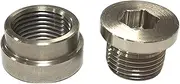 Oxygen Sensor Bung Plug,O2 Sensor M18x1.5 Threads Bung | Oxygen Mounting Standards Extender, Automotive Replacement Parts for Exhaust Pipes