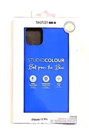 Tech21 Studio Colour Case for Apple iPhone 11 Pro MAX Cornflour Blue Protection
