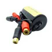 1x RCA Audio Noise Filter Suppressor Ground Loop Isolator For Car&Home Stereo