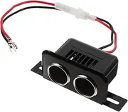 Cigarette Lighter Socket Splitter Adapter Volt Power Outlet for Easy Installation Cars Durable Construction Convenient Dual Socket for Accessories