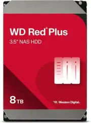 8TB WD Red Plus NAS 3.5" HDD SATA Internal Hard Drive SATA 256MB WD80EFPX