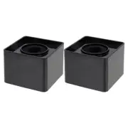 2 Pcs Interview Mic Holder Microphone Signs News Reporter Accessories
